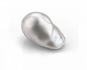 Жемчужина "Барокко" белая пресноводная 16-20 мм. Качество наивысшее ААА