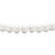 Ожерелье из белого круглого жемчуга "Эдисон" класса ААА. Жемчужины 9-11 мм