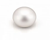 Жемчужина "пуговица" белая пресноводная 8,5-9 мм. Класс высокий
