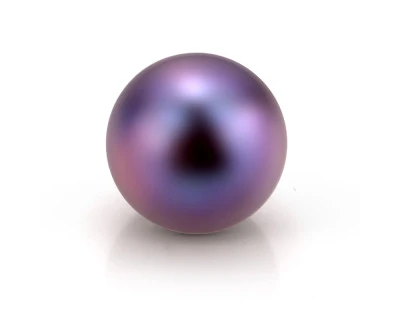 Жемчужина черная идеально круглая 9,5-10 мм. Качество наивысшее ААА