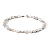 Ожерелье "микс" из барочного речного жемчуга класса ААА. Жемчужины 12-14 мм