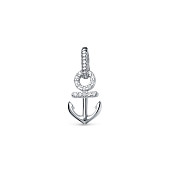 Кулон "Морской" из серебра 925 пробы с фианитами Кулон "Морской" из серебра 925 пробы с фианитами