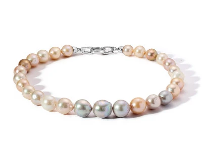 Ожерелье "микс" из японского барочного жемчуга "Эдисон" класса АА+. Жемчужины 11-16 мм