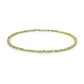 Ожерелье из фисташкового барочного речного жемчуга. Жемчужины 5-6 см