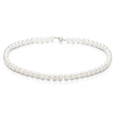 Ожерелье из белого морского жемчуга (Южный Китай). Жемчужины 8-8,5 мм