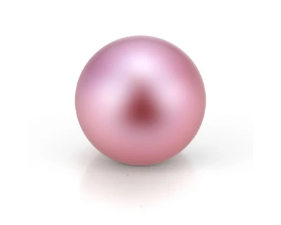 Жемчужина круглая розовая пресноводная 6,5-7 мм. Качество наивысшее ААА
