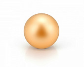 Жемчужина круглая золотистая пресноводная 8,5-9 мм. Качество наивысшее ААА