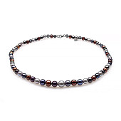 Ожерелье "микс" из цветного морского жемчуга (Южный Китай). Жемчужины 4,5-8,5 мм Ожерелье "микс" из цветного морского жемчуга (Южный Китай). Жемчужины 4,5-8,5 мм