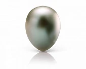 Жемчужина "капля" серебристая пресноводная 8,5-9 мм. Качество наивысшее