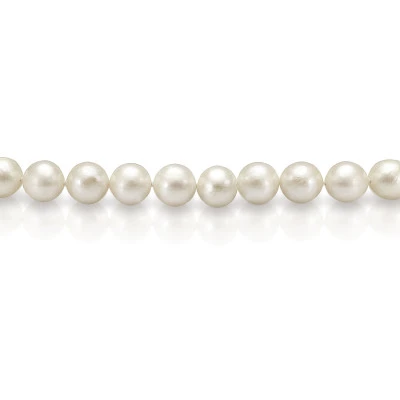 Ожерелье из кремового круглого морского жемчуга Акойя (Япония). Жемчужины 7,5-8 мм. Класс АА