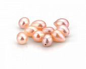 Жемчужина "капля" розовая пресноводная 7,5-8 мм. Качество наивысшее Жемчужина "капля" розовая пресноводная 7,5-8 мм. Качество наивысшее