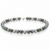 Ожерелье "микс" из круглого морского Таитянского жемчуга 11-13,1 мм. Качество наивысшее ААА Ожерелье "микс" из круглого морского Таитянского жемчуга 11-13,1 мм. Качество наивысшее ААА