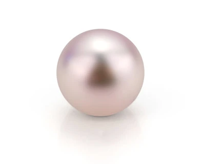 Жемчужина круглая розовая пресноводная 6,5-7 мм. Качество наивысшее ААА