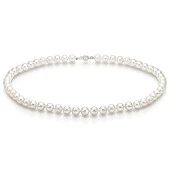 Ожерелье из белого морского жемчуга (Южный Китай). Жемчужины 7,5-8 мм