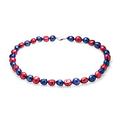 Ожерелье "микс" из барочного речного жемчуга класса АА+. Жемчужины 11-12 мм Ожерелье "микс" из барочного речного жемчуга класса АА+. Жемчужины 11-12 мм